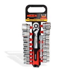 Juego de dados con matraca 1/2”, 20  Piezas