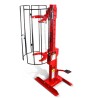 Opresor de resortes hidráulico vertical fijo 1 ton