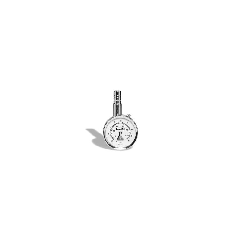 Calibrador de carátula profesional HD cromado rango 0-160 psi