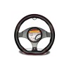 Cubrevolante de Piel Negro Forma D