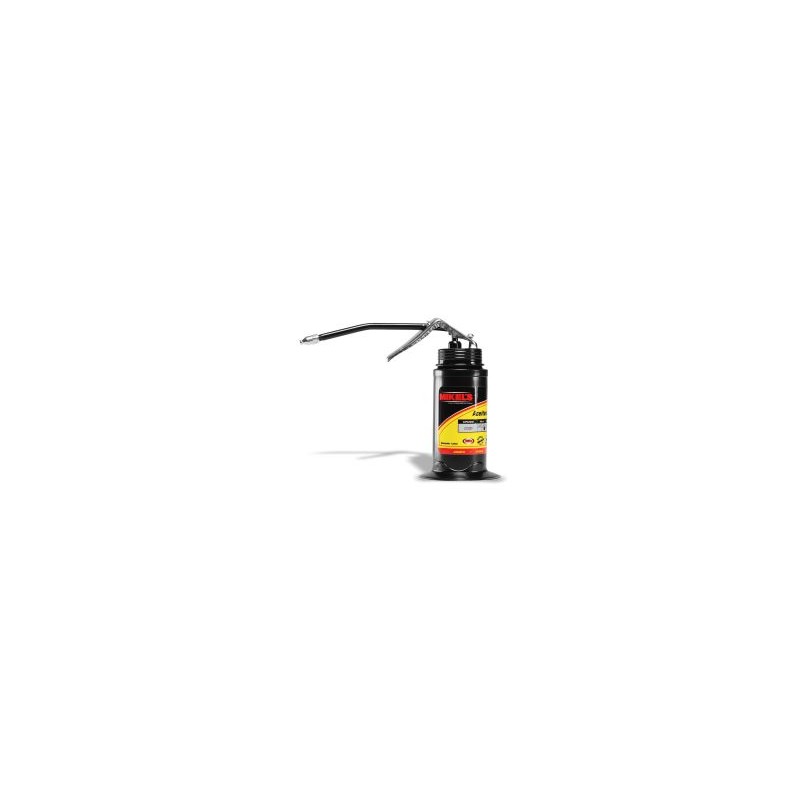 Aceitera de presión, bote de acero, tubo rígido 160 ml